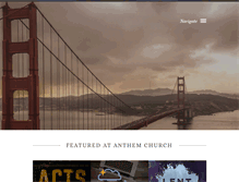Tablet Screenshot of anthemchurch.net